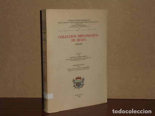 Livres: COLECCI&Oacute;N DIPLOM&Aacute;TICA DE RIAZA (1258-1457) - Editada por Antonio Ubieto Arteta
