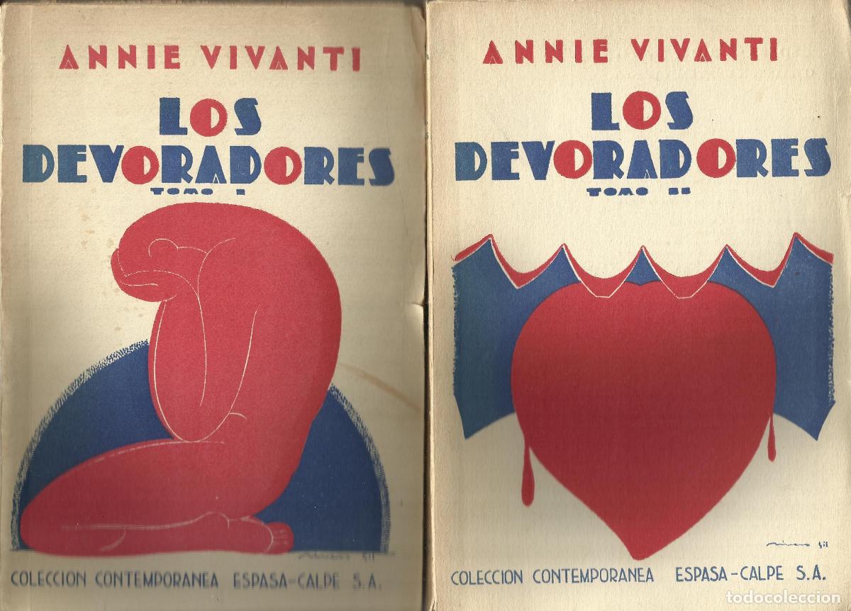 Libri di seconda mano: LOS DEVORADORES - VIVANTI, ANNIE