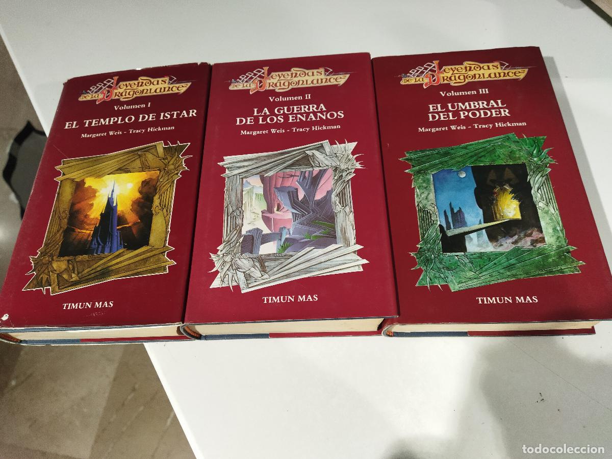 Libri di seconda mano: LEYENDAS DE LA DRAGONLANCE (VOL. I, II Y III). - WEIS, MARGARET