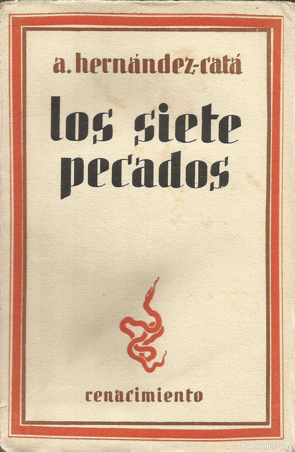 B&uuml;cher: LOS SIETE PECADOS - HERN&Aacute;NDEZ CAT&Aacute;, A.