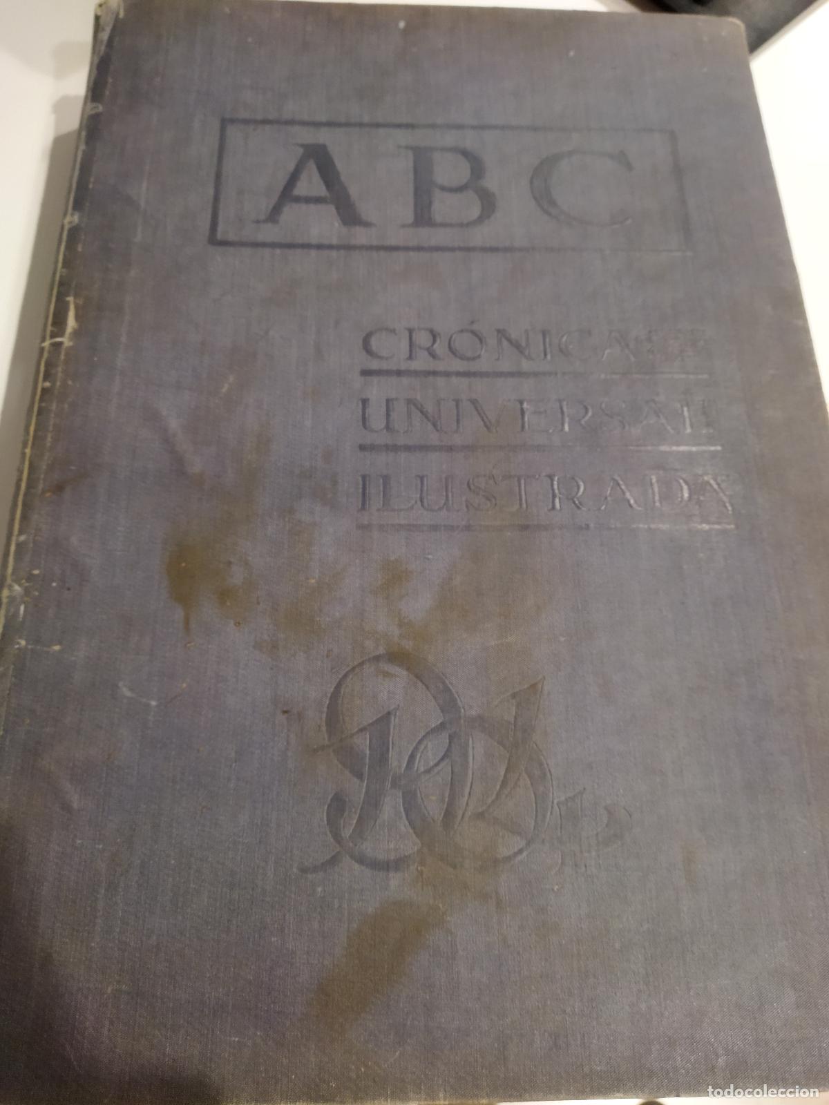 Libros: ABC. CRONICA UNIVERSAL ILUSTRADA. - VARIOS