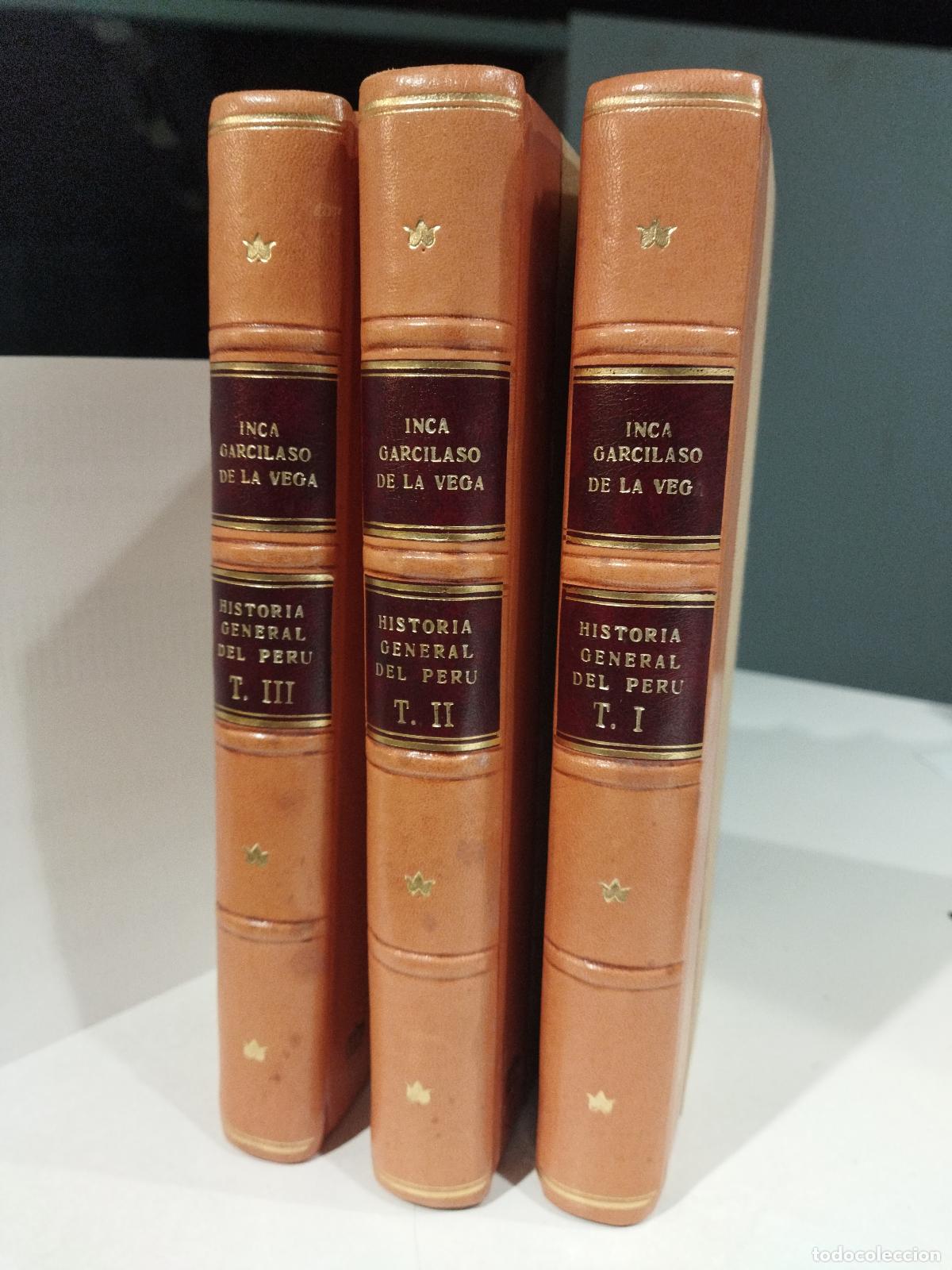 Libros: HISTORIA GENERAL DEL PERU - EL INCA GARCILASO DE LA VEGA