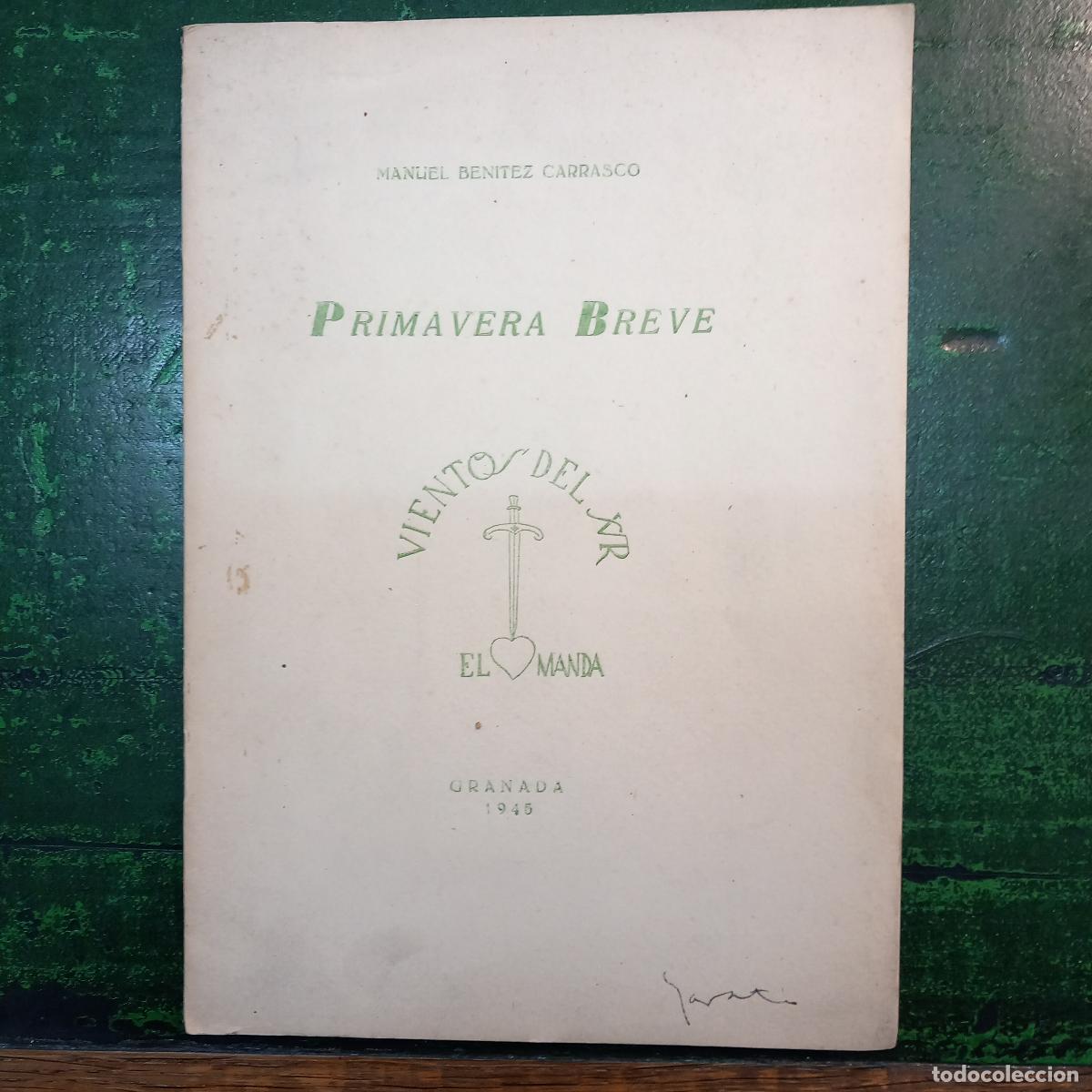 B&uuml;cher: PRIMAVERA BREVE - BENITEZ CARRASCO, MANUEL