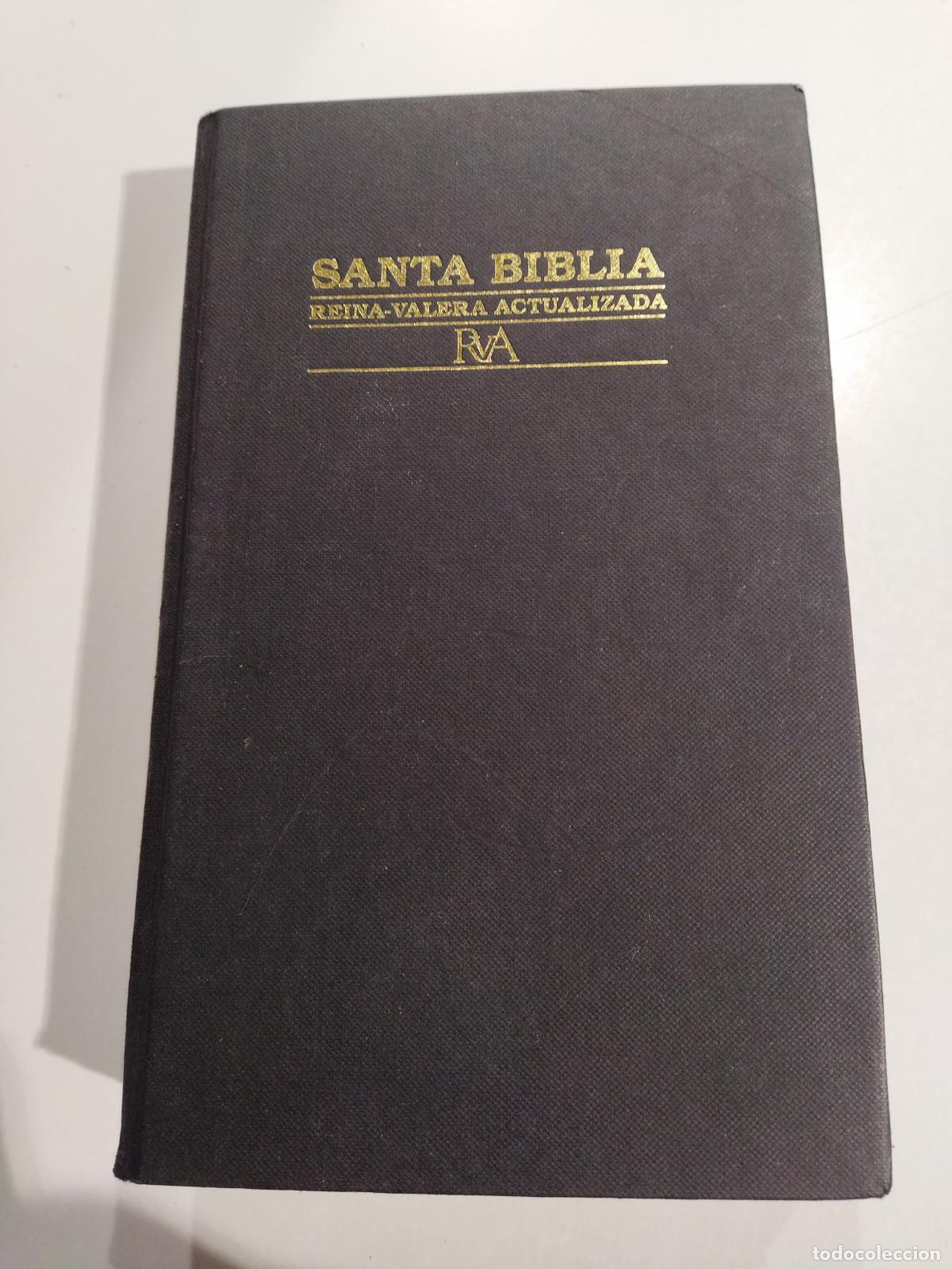 Libros: SANTA BIBLIA. ANTIGUO Y NUEVO TESTAMENTOS.
