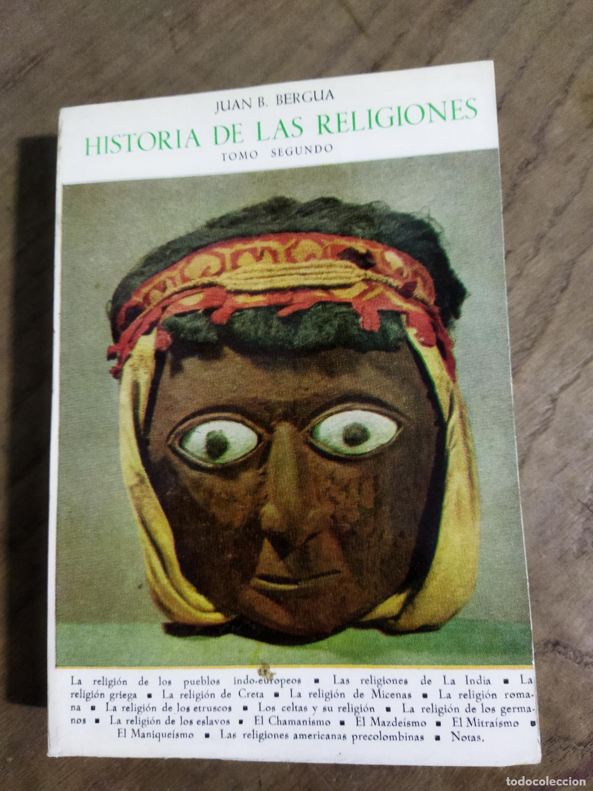 Livros em segunda m&atilde;o: HISTORIA DE LAS RELIGIONES - BERGUA, JUAN B.