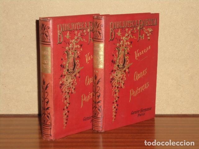 B&uuml;cher: OBRAS PO&Eacute;TICAS I y II (Dos tomos) - Poes&iacute;as l&iacute;ricas y Leyendas - Poemas - Velarde, Jos&eacute;