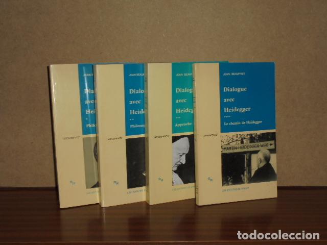 Libros: DIALOGUE AVEC HEIDEGGER - 4 VOLS. - Beaufret, Jean
