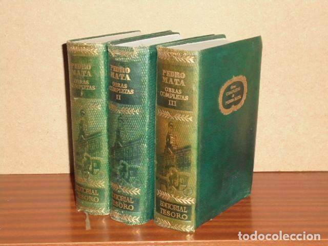 B&uuml;cher: OBRAS COMPLETAS I - II - III (Tres tomos) - Mata, Pedro