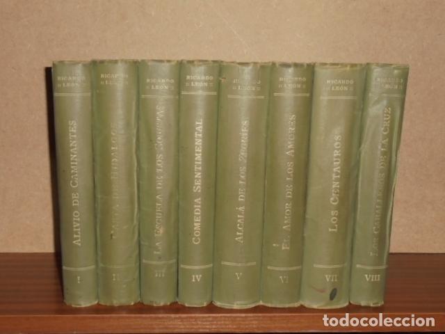 Libros: OBRAS COMPLETAS 8 TOMOS - Le&oacute;n, Ricardo - Foto 1