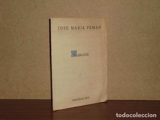Libros: CANCI&Oacute;N - Pem&aacute;n, Jos&eacute; Mar&iacute;a