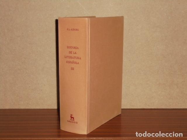 books: HISTORIA DE LA LITERATURA ESPA&Ntilde;OLA III - EL SIGLO XVIII - Alborg, Juan Luis