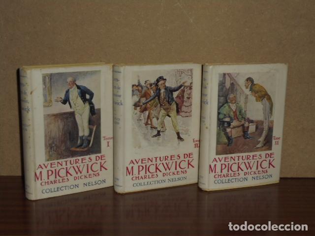 B&uuml;cher: AVENTURES DE MONSIEUR PICKWICK I - II - III (3 tomes) - Dickens, Charles