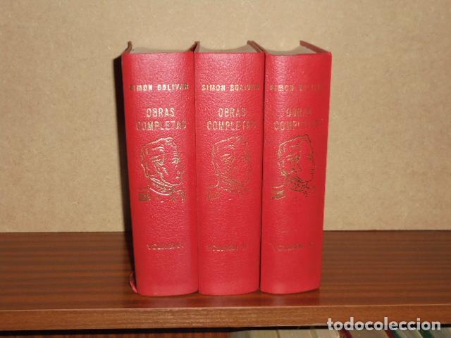 Libri di seconda mano: OBRAS COMPLETAS I - II - III (Tres tomos) - Bol&iacute;var, Sim&oacute;n