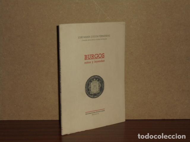 Livros em segunda m&atilde;o: BURGOS - Mitos y leyendas - Cod&oacute;n Fern&aacute;ndez, Jos&eacute; Mar&iacute;a