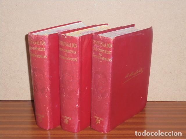 Libri di seconda mano: EPISODIOS NACIONALES I - II -III (Tres tomos 3) - P&eacute;rez Gald&oacute;s, Benito