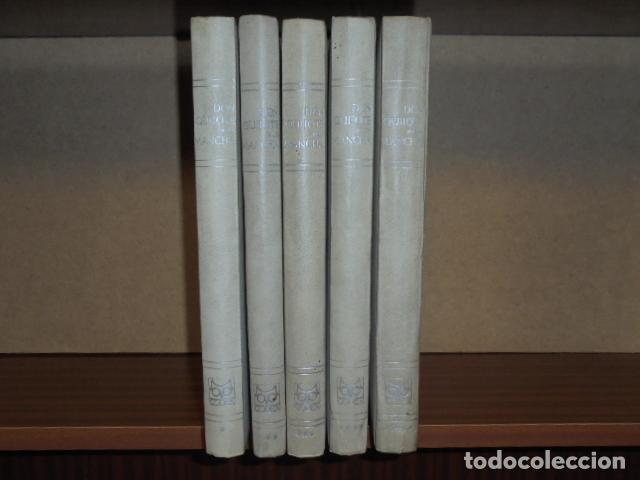 B&uuml;cher: EL INGENIOSO HIDALGO DON QUIJOTE DE LA MANCHA - 5 TOMOS - Cervantes Saavedra, Miguel de