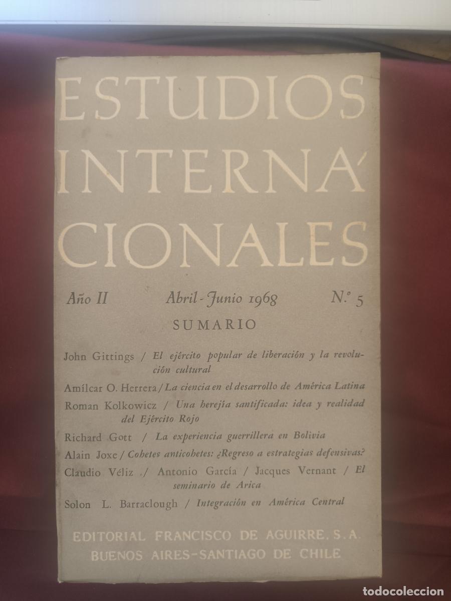 Libros: Estudios Internacionales. Revista del Instituto de Estudios Internacionales de la Universidad de Chi