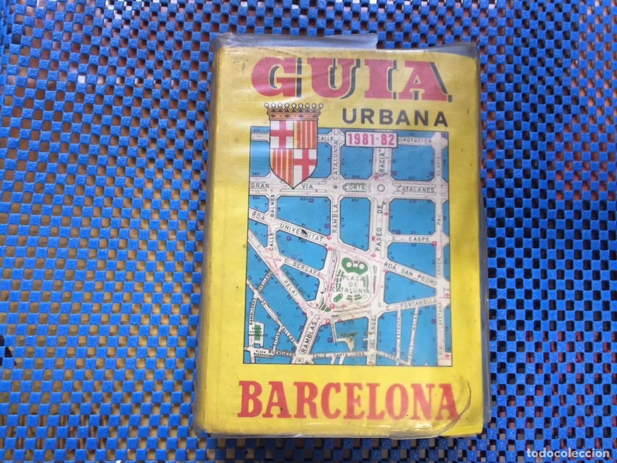 Libros: guia urbana 1981-82 Barcelona