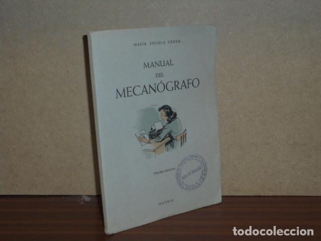 Livros em segunda m&atilde;o: MANUAL DEL MECAN&Oacute;GRAFO - Cerro, Mar&iacute;a &Aacute;ngela