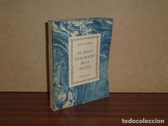 B&uuml;cher: DE DOCE CUALIDADES DE LA MUJER - Pem&aacute;n, Jos&eacute; Mar&iacute;a