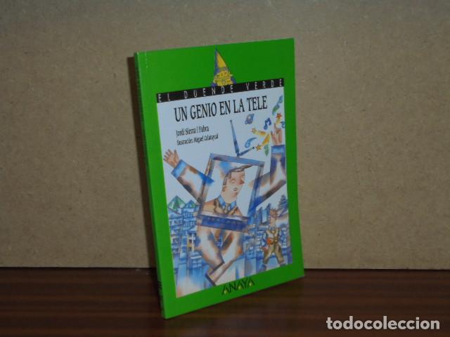 Libri di seconda mano: Un genio en la tele - Sierra i Fabra, Jordi
