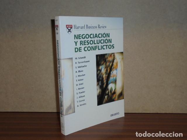 Libri di seconda mano: HARVARD BUSINESS REVIEW - NEGOCIACI&Oacute;N Y RESOLUCI&Oacute;N DE CONFLICTOS - VV. AA. - W. Schmidt y otros