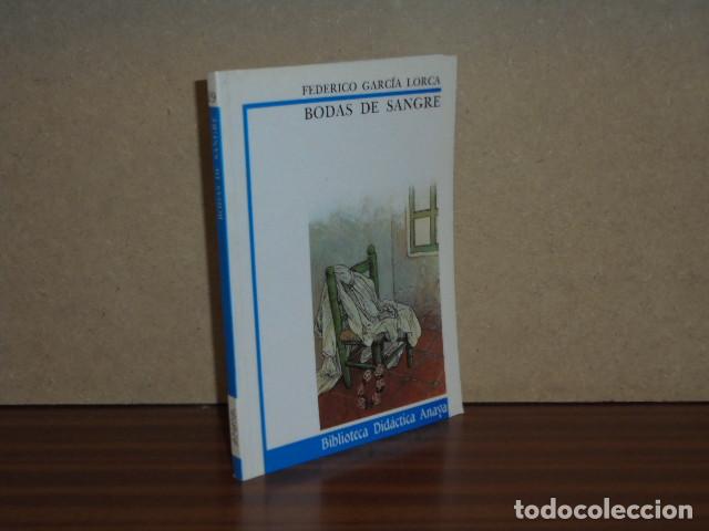 Libri di seconda mano: BODAS DE SANGRE - Garc&iacute;a Lorca, Federico