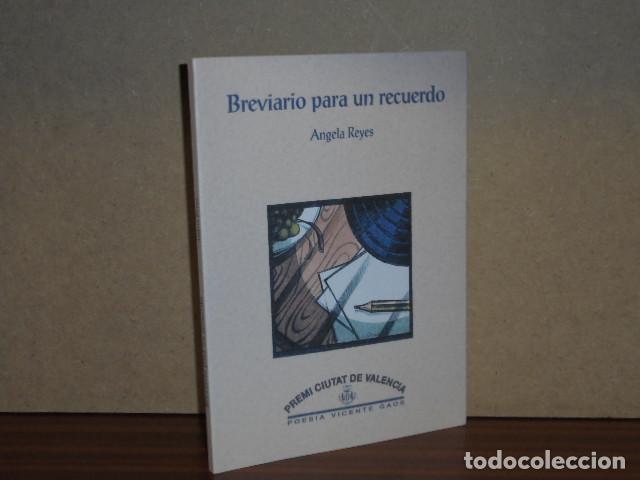 Libri di seconda mano: BREVIARIO PARA UN RECUERDO - Reyes, &Aacute;ngela