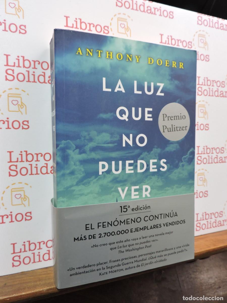 Libros: La luz que no puedes ver. DOERR, Anthony. Ed. Suma. Barcelona, 2016