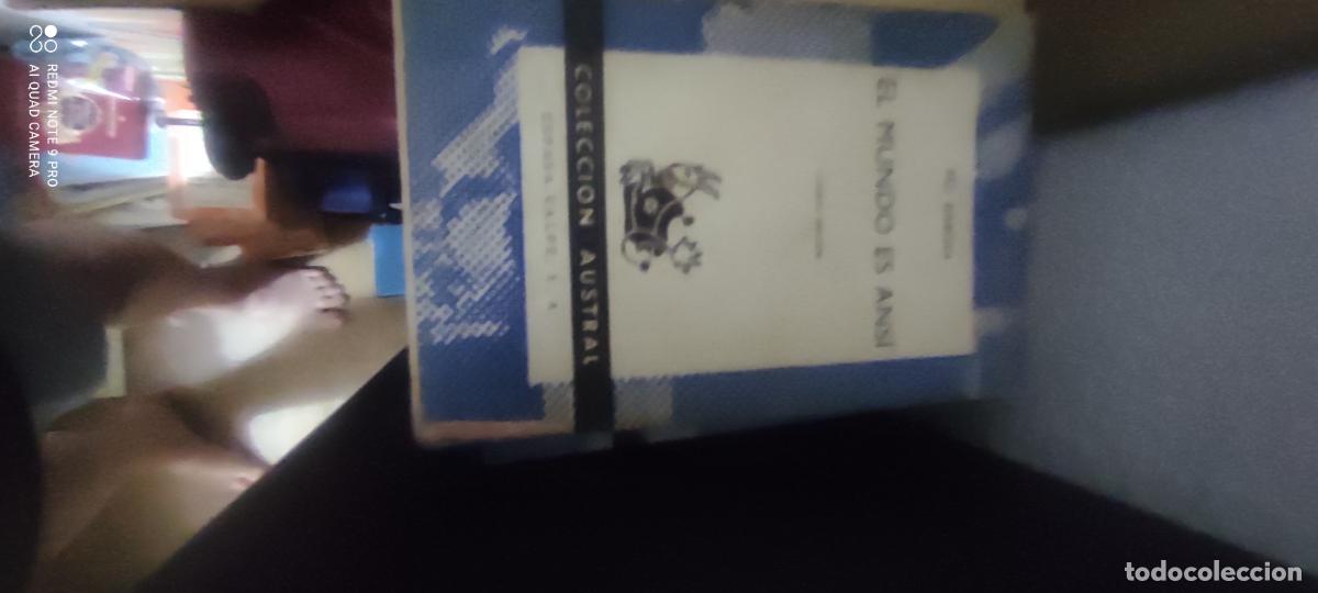 Libros: EL MUNDO ES ANS&Iacute;. P&iacute;o Baroja. ESPASA CALPE, COL. AUSTRAL N&ordm; 331, 1983