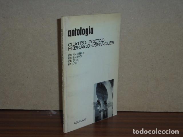 Libri di seconda mano: ANTOLOG&Iacute;A - Cuatro poetas hebraico-espa&ntilde;oles - Ibn Nagrella - Ibn Gabirol - Ibn Ezra - Ha-Levi