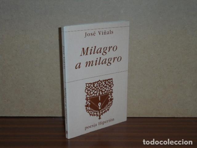 Libri di seconda mano: MILAGRO A MILAGRO - Vi&ntilde;als, Jos&eacute;