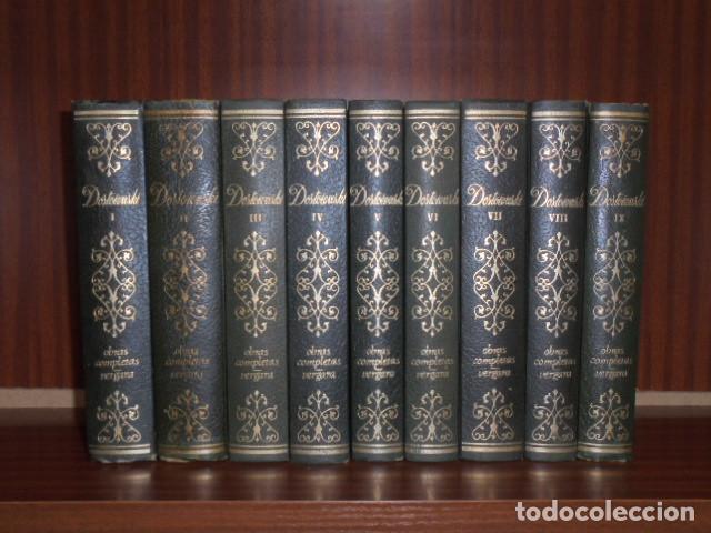 Libri di seconda mano: OBRAS COMPLETAS - 9 TOMOS - Dostoievski, F. M.