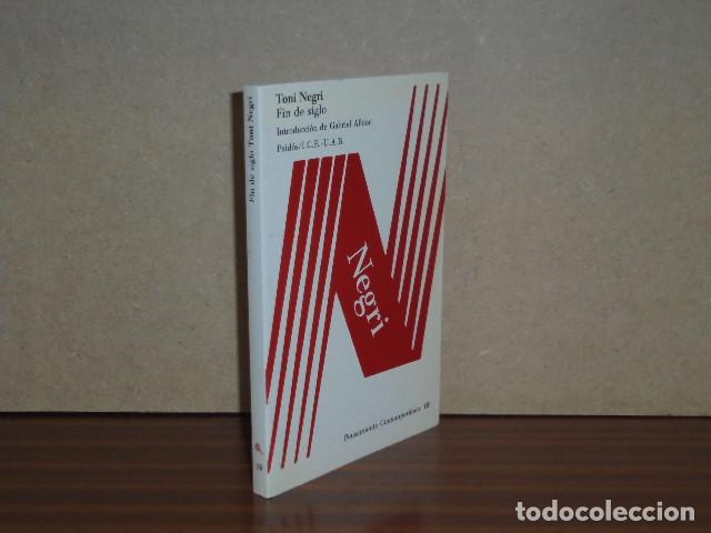 books: FIN DE SIGLO - Negri, Toni