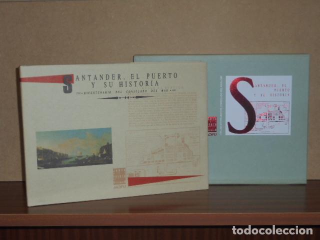 books: SANTANDER. EL PUERTO Y SU HISTORIA - Bicentenario del Consulado del Mar 1785-1985 - VV. AA.