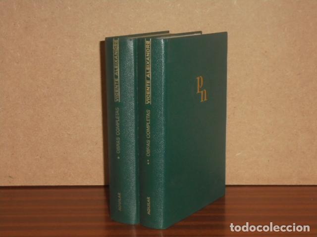 books: OBRAS COMPLETAS I y II (Dos tomos 2) - Aleixandre, Vicente