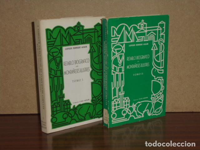 Libri di seconda mano: RETABLO BIOGR&Aacute;FICO DE MONTA&Ntilde;ESES ILUSTRES I y II (Dos tomos 2) - Rodr&iacute;guez Alcalde, Leopoldo