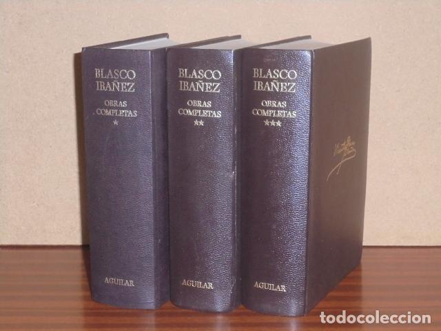 B&uuml;cher: OBRAS COMPLETAS I - II - III (Tres tomos 3) - Blasco Ib&aacute;&ntilde;ez, Vicente