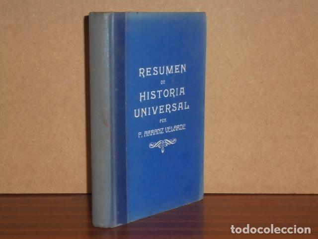 B&uuml;cher: RESUMEN DE HISTORIA UNIVERSAL - Arranz Velarde, F.