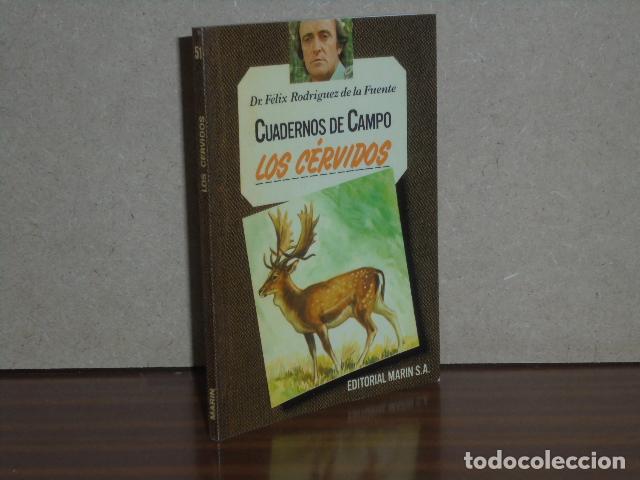 Libros: CUADERNOS DE CAMPO 51 - LOS C&Eacute;RVIDOS - Rodr&iacute;guez de la Fuente, F&eacute;lix