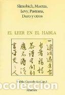 B&uuml;cher: El Leer En El Habla (Spanish Edition) - Garrofe Pablo - Garrofe Pablo