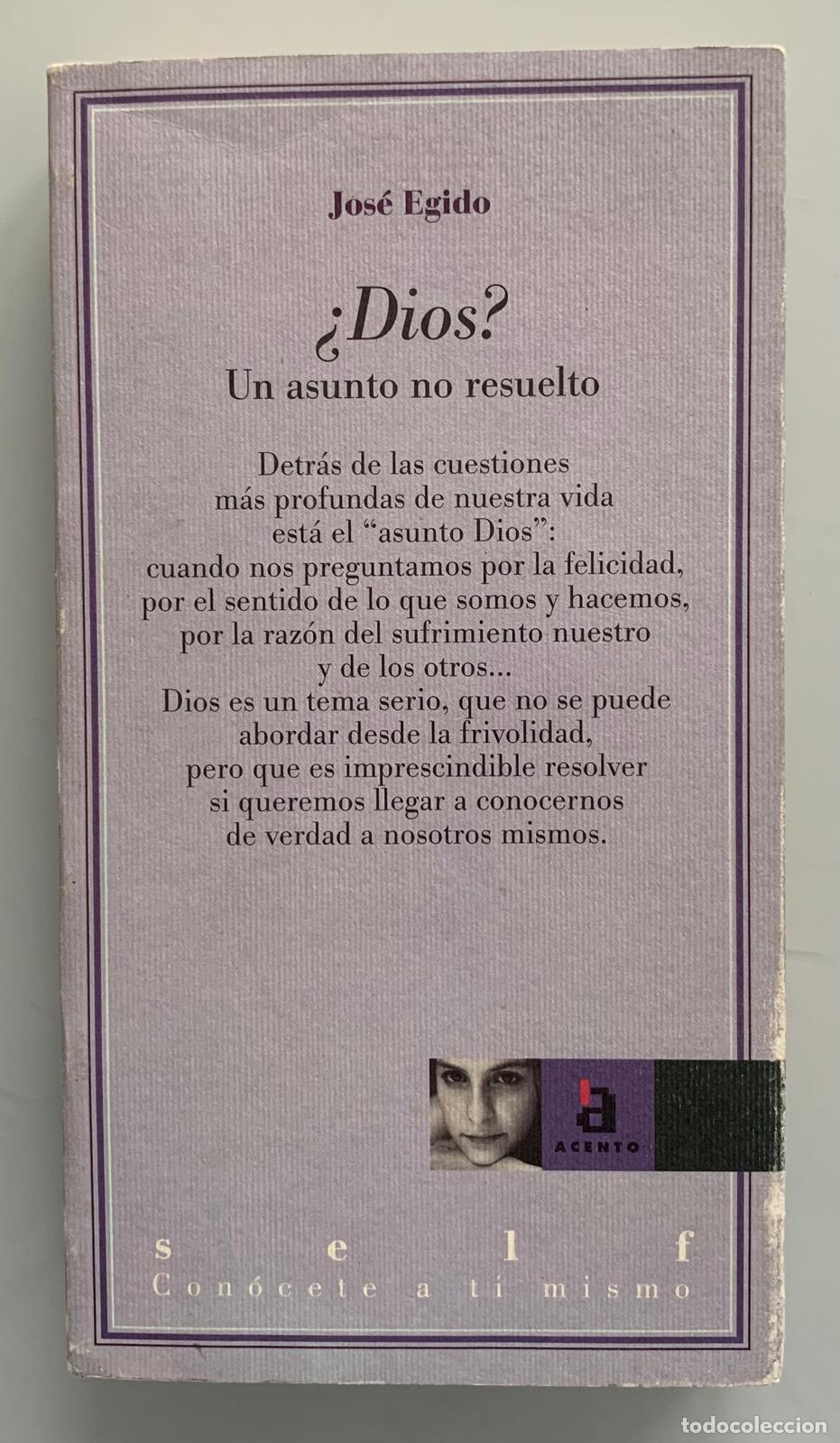 Libri di seconda mano: &iquest;DIOS? UN ASUNTO NO RESUELTO - Jos&eacute; Egido Serrano