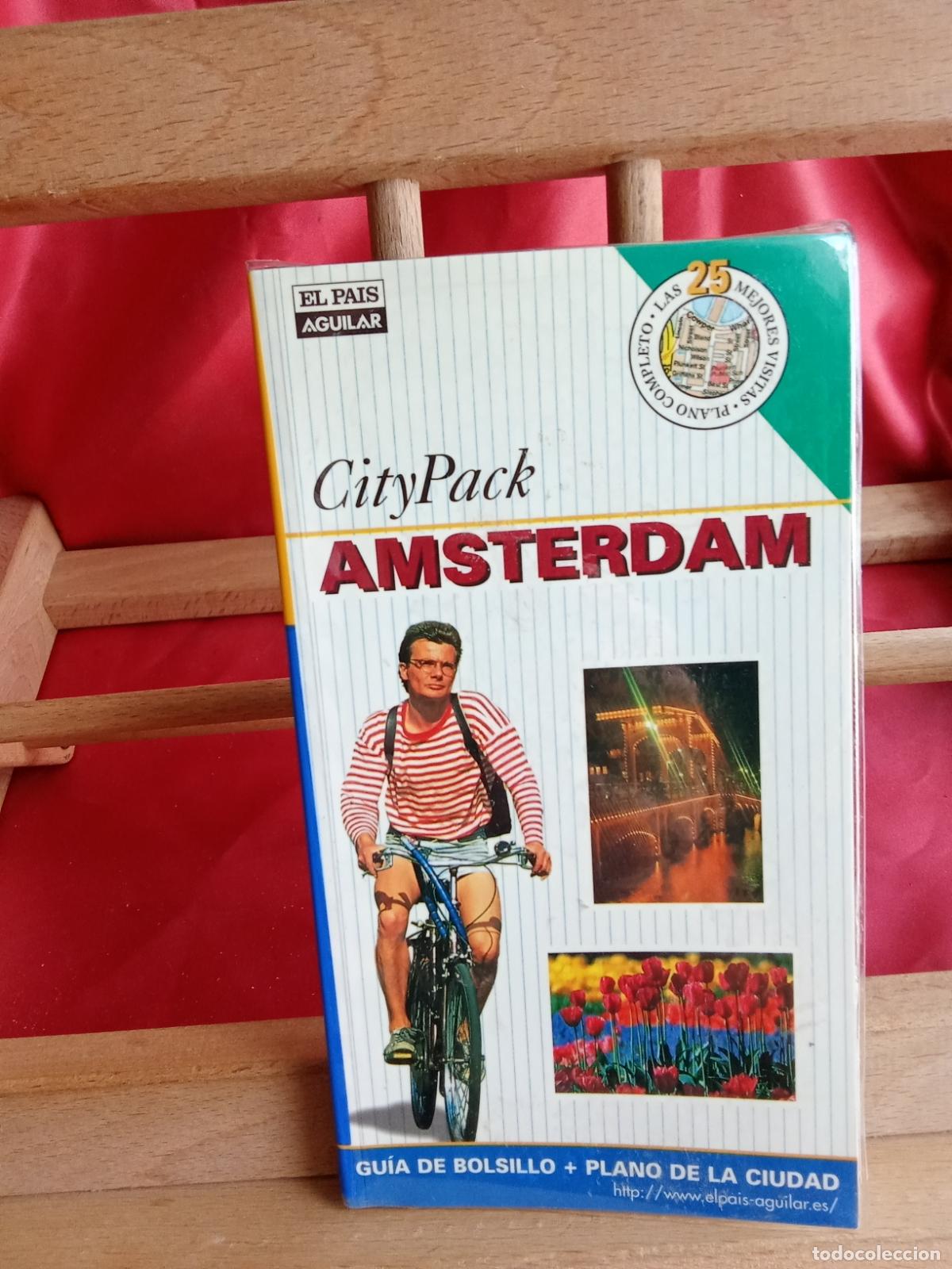 Libros: Amsterdam, Gu&iacute;a de Bolsillo + Plano de la Ciudad. L.12820-17131