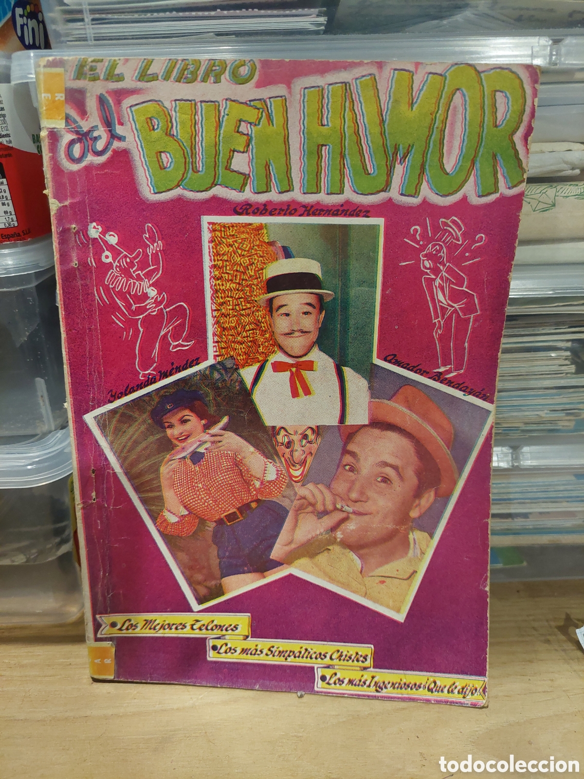 Libros: EL LIBRO DEL BUEN HUMOR ROBERTO HERN&Aacute;NDEZ, YOLABDA M&Eacute;NDEZ, AMADOR BENDAYAN CHISTES 1955 folklore