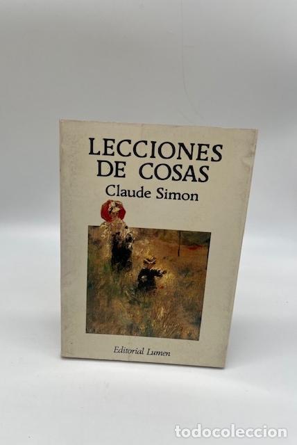 Libros: SIMON, Claude. - Lecciones de cosas.