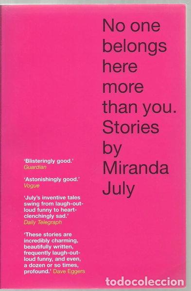 Libros: No One Belongs Here More Than You- 9781847671165