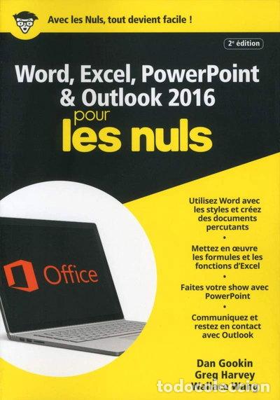 B&uuml;cher: Word, Excel, PowerPoint & Outlook 2016 pour les nuls- 9782412029053