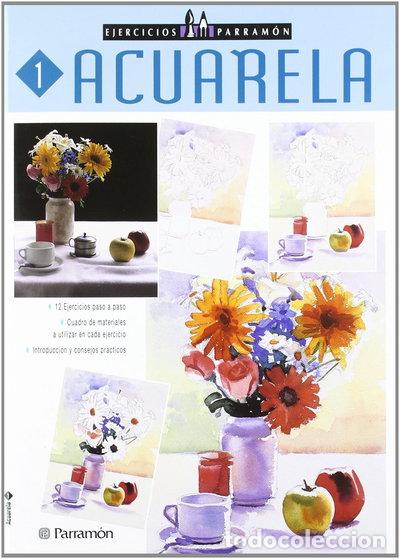 Libros: Ejercicios Parram&oacute;n Acuarela- 9788434219892