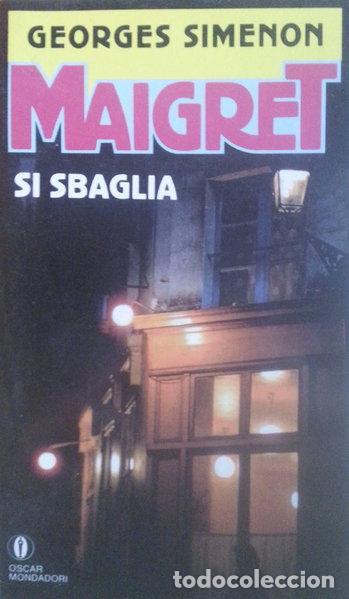 Livres: Maigret si sbaglia- 9788804350354