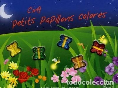 books: Cinq petits papillons color&eacute;s- 9782841965717